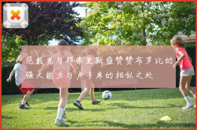 范戴克与邓弗里斯盛赞赞布罗比的强大能力与卢卡库的相似之处